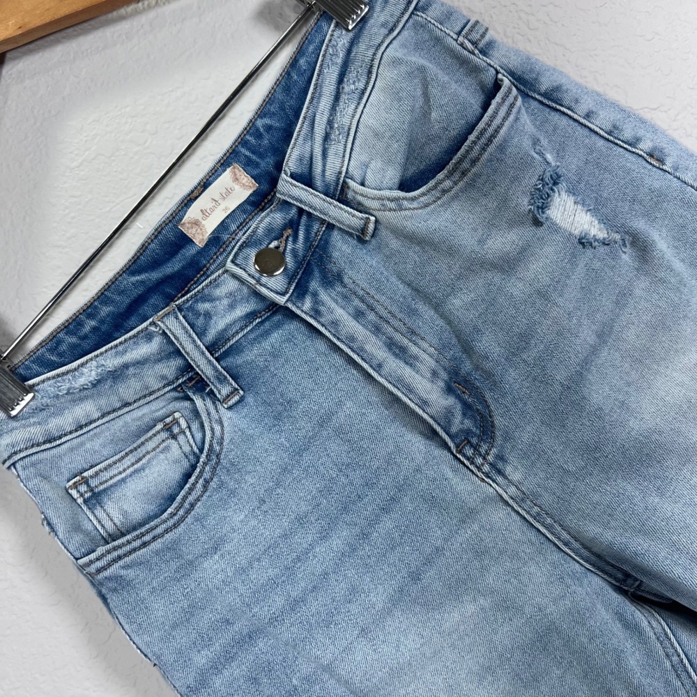 Altard State Distressed Light Wash Denim‎ Jeans Rips Women High Rise Size 26